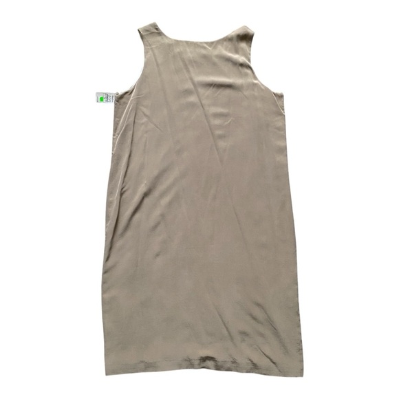 NWT ~ VTG ~ 1990s ~ Y L Dress ~ Camel & Cream Reversible Column Dress ~ Size 14 - Picture 3 of 7